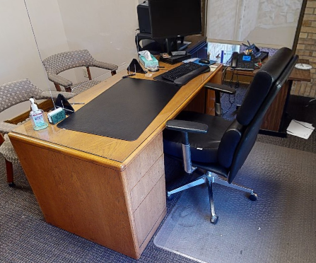Desk - 2 Peds/Drawers
