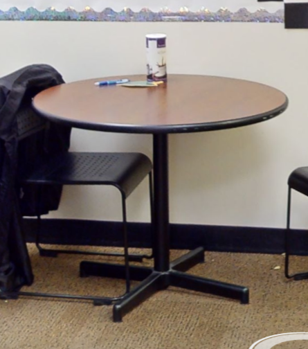 Round meeting table