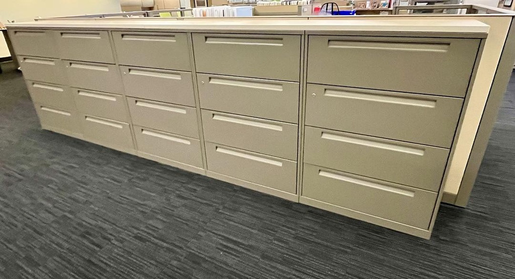 Lateral File - 4H 5R with Common Top