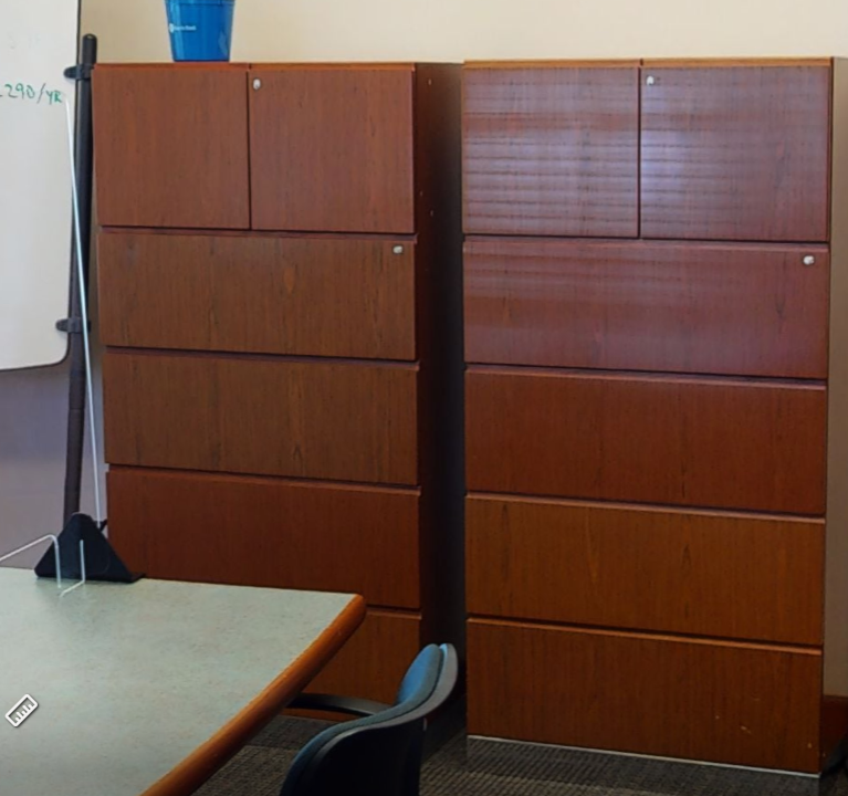 Filing Cabinet - 6 Drawer, Wood