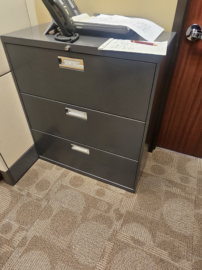 3 Drawer Lateral file - Gray