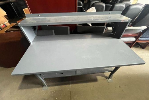 Metal desk