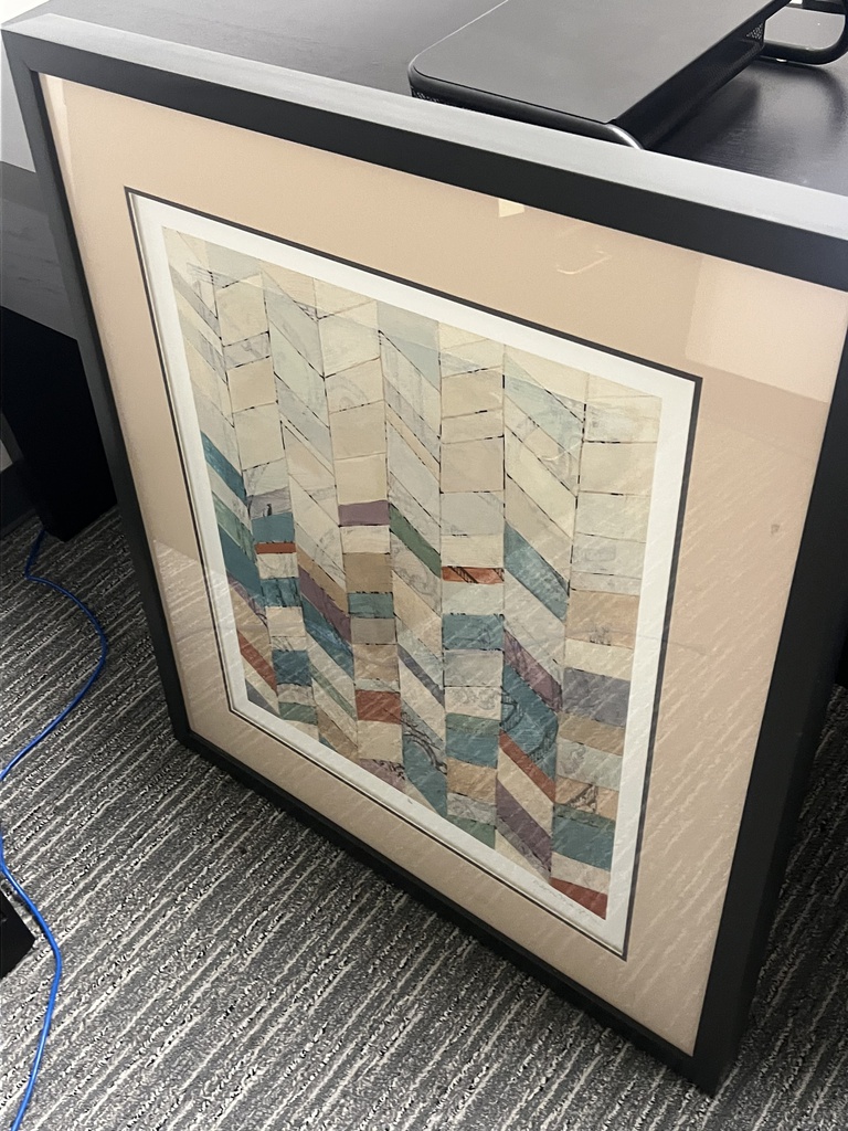 Rectangle &amp; squares inblk frame