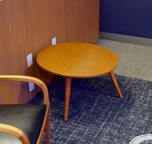 Round coffee table