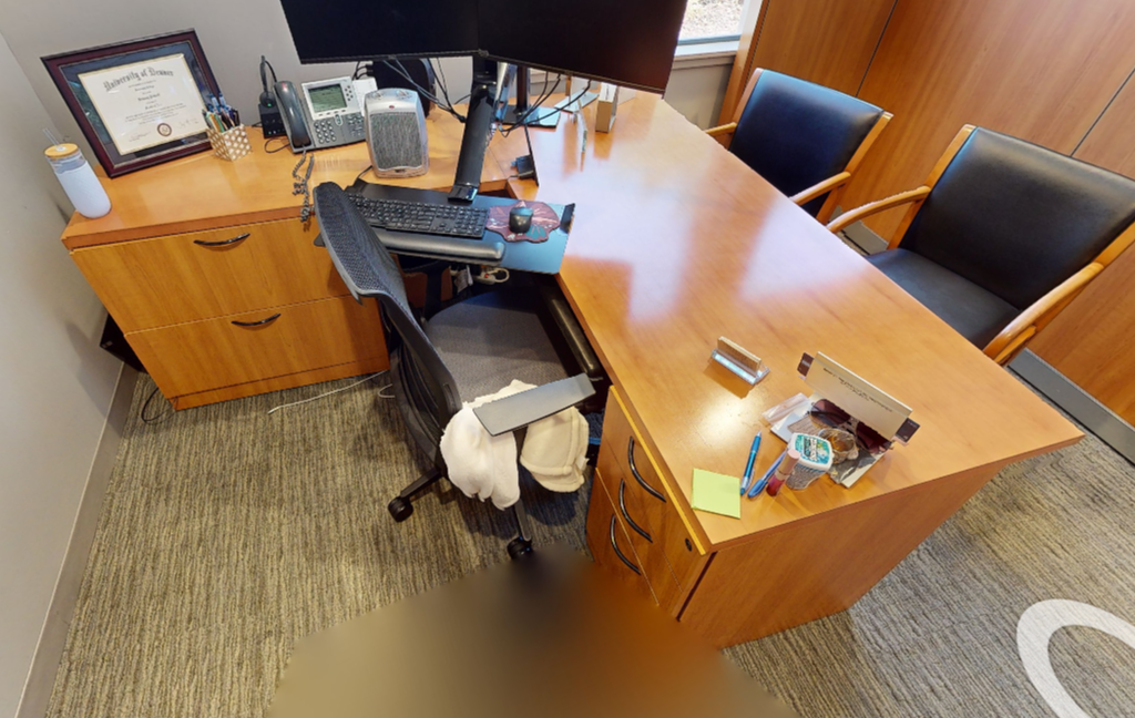 L-shape desk