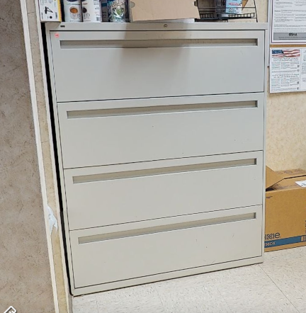 Filing Cabinet - 4 Drawer (Metal) 