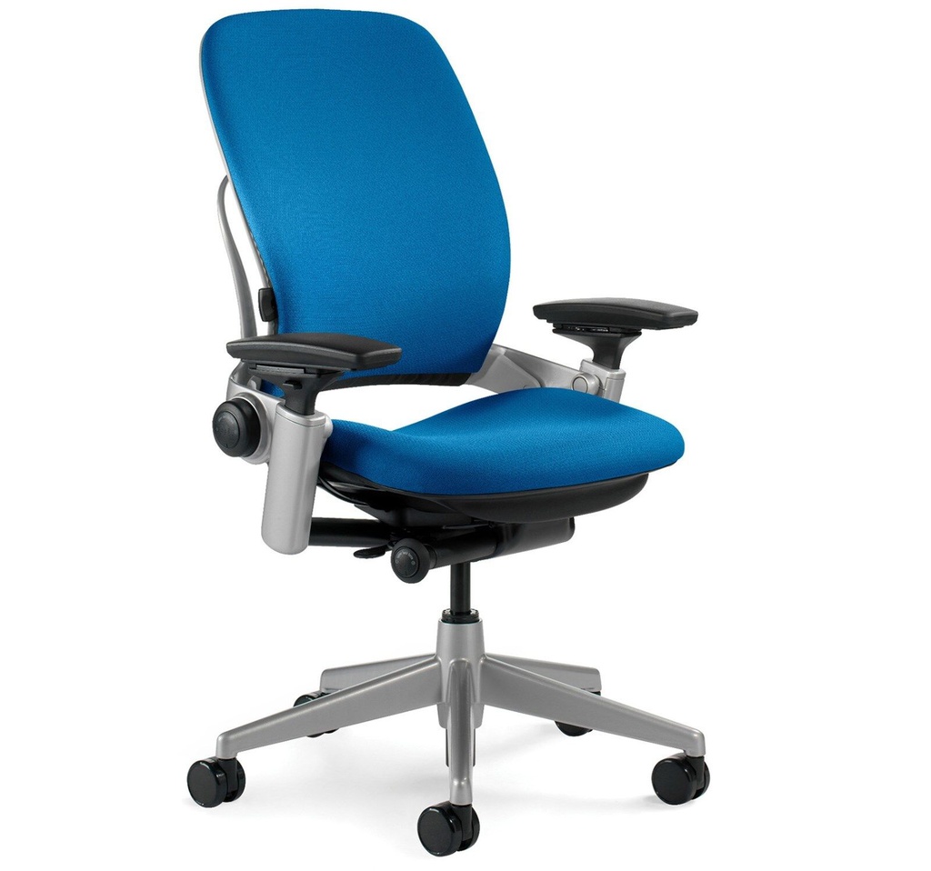 Task chair, blue (Leap)