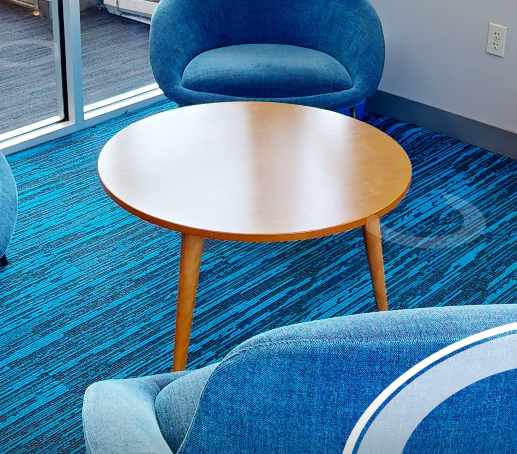 Round coffee table