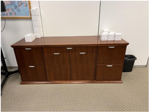 CREDENZA W/ NO HUTCH