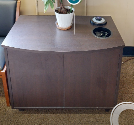 2 door coffee cabinet