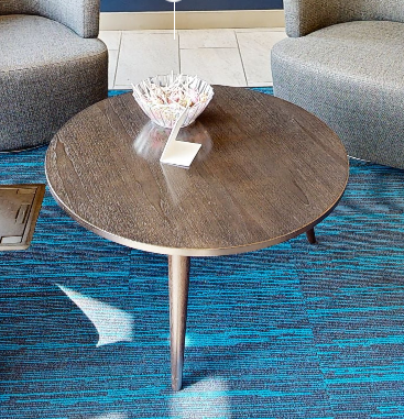 Round coffee table