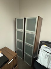 OVERHEADS (THESE GO WITH THE DESK AS AN OPTION)