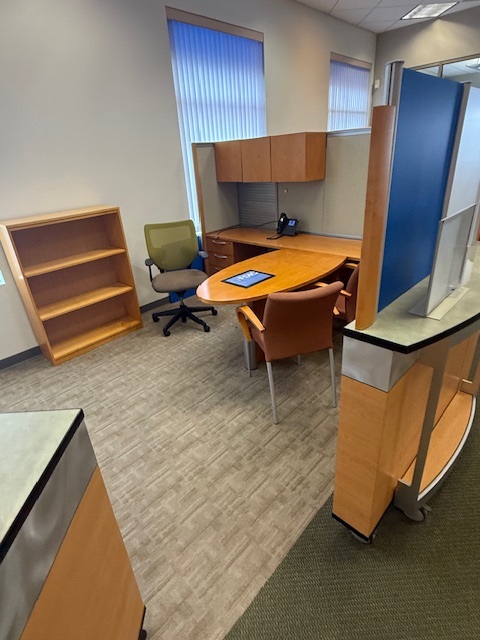 Wooden Private Office Suite