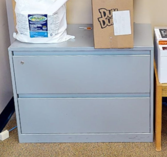 2D lateral filing cabinet
