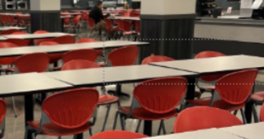 Cafeteria Table, 4-Seater