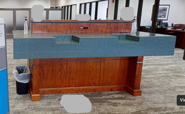 Cheque desk