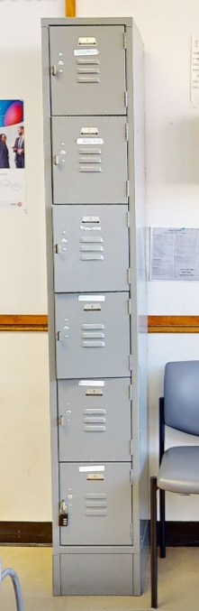 6 bin Locker