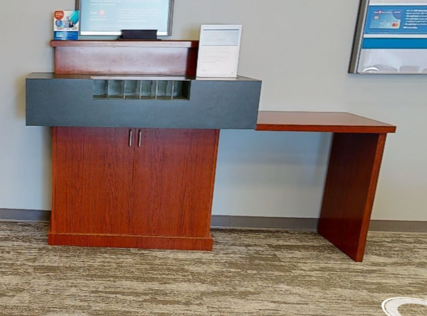 Cheque desk