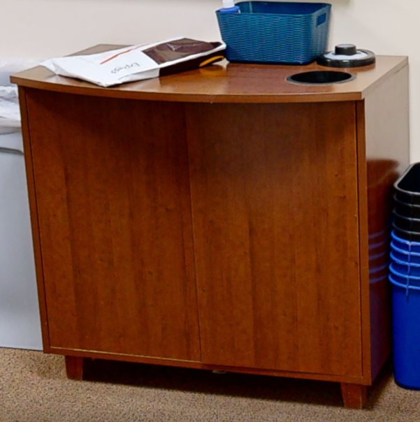 2 door coffee cabinet