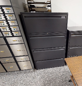 Filing Cabinet - 4 Drawer, Metal