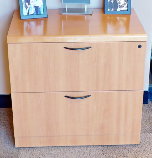 2D lateral filing cabinet