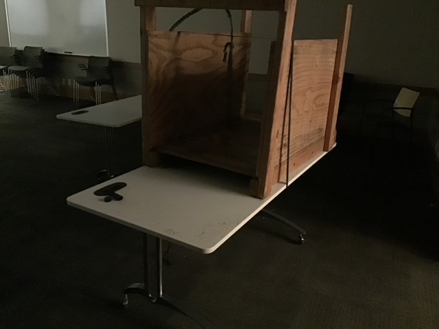 L72" W30" H29" Training table