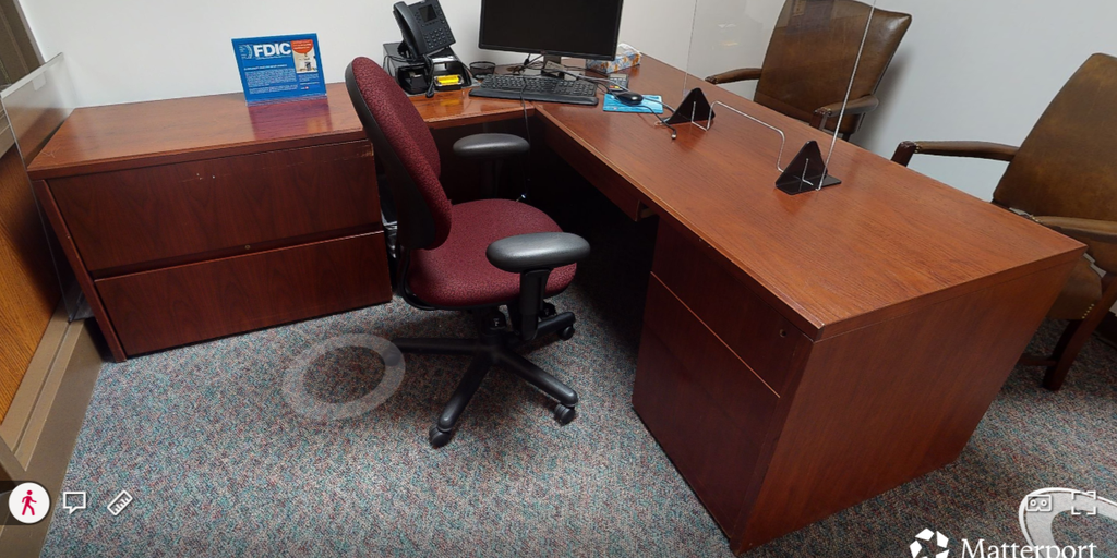 L-shape desk