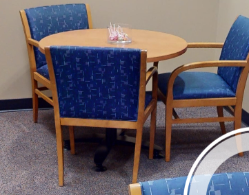 Round meeting table