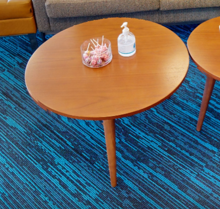 Round coffee table