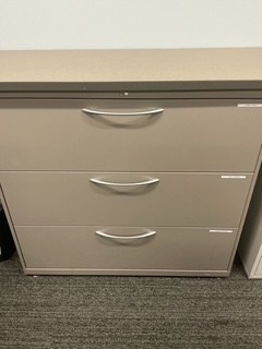 3 Drawer File Cabinet 