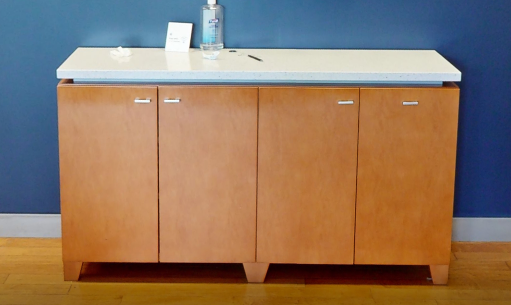 4 door credenza