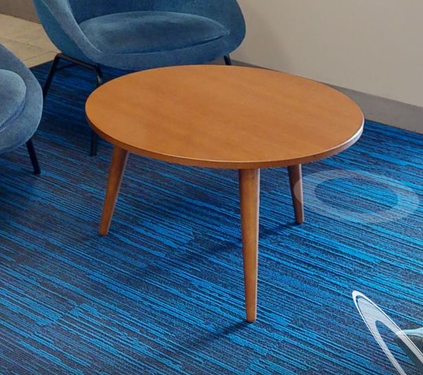 Round coffee table