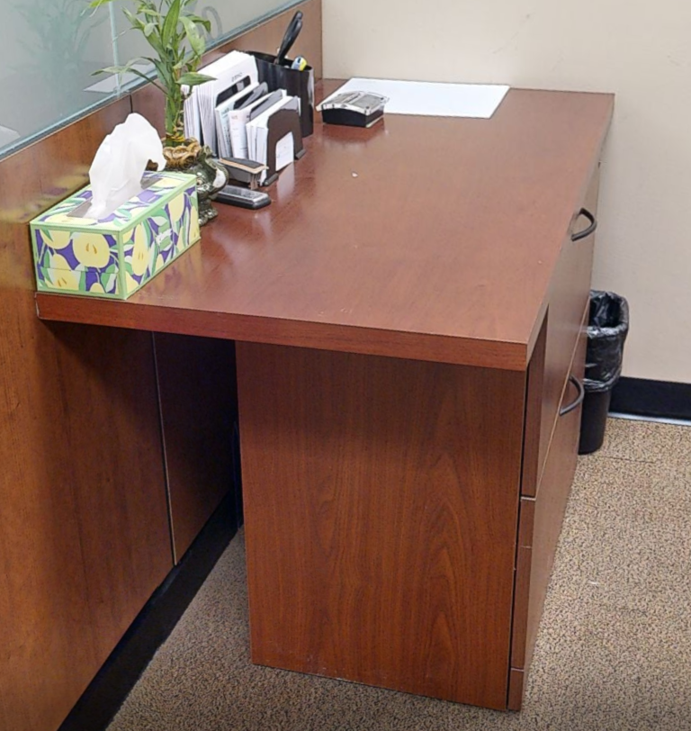 2D filing cabinet/ counter desk