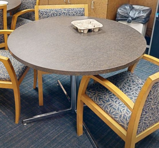 Round meeting table