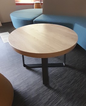 Brown top coffee table