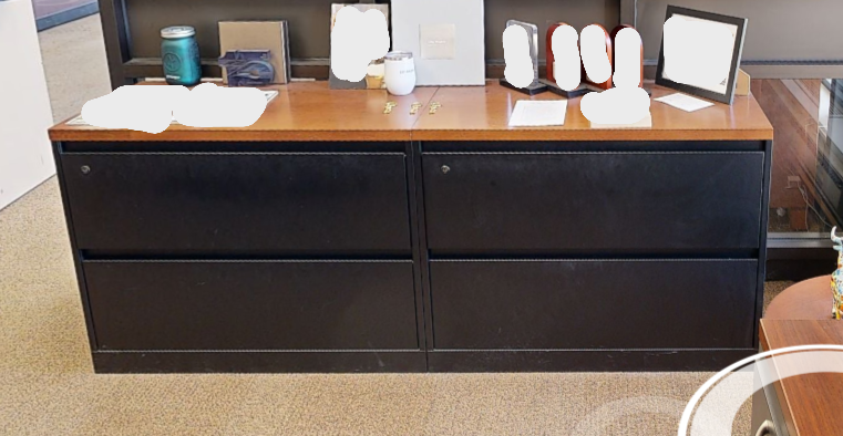 2D lateral filing cabinet