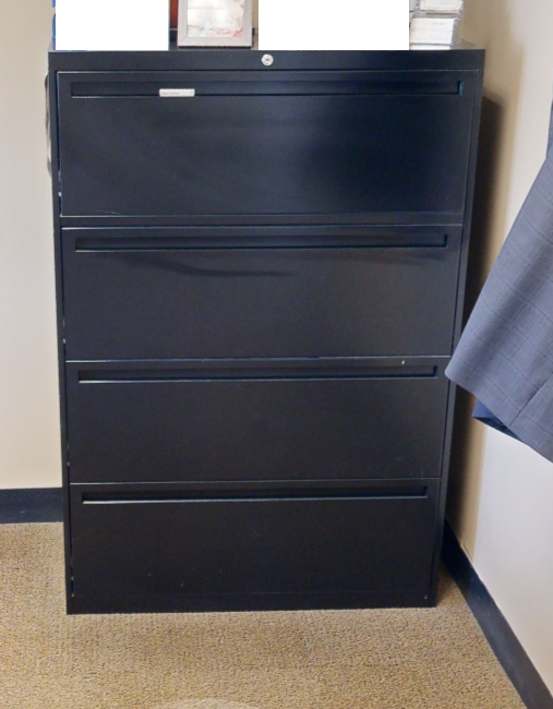 4D lateral filing cabinet