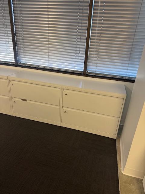 3' 2 DRAWER FILE W/6' SHARED TOP