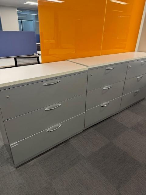 3 DRAWER FILE W/TOP