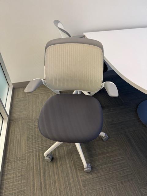 GREY/BEIGE COLBY CHAIR