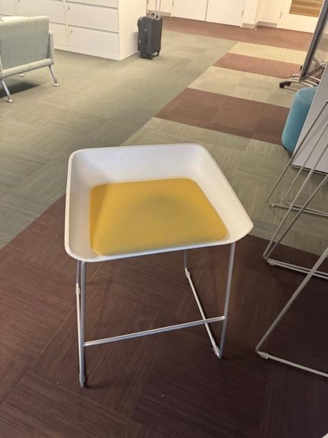 YELLOW STOOLS