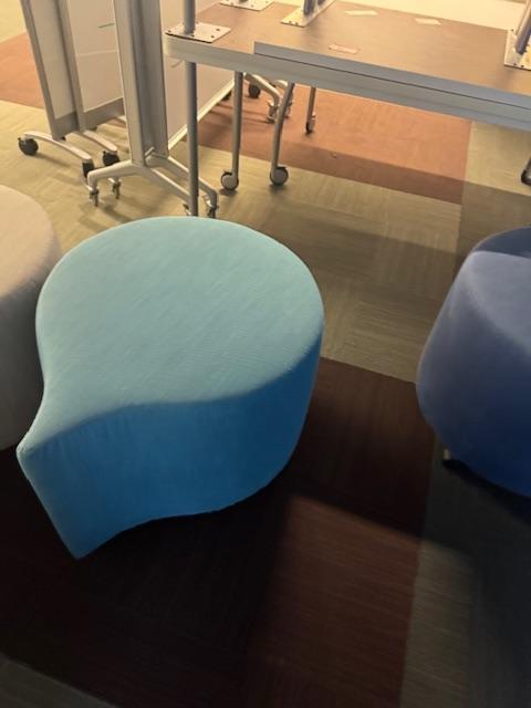 TEAL OTTOMAN