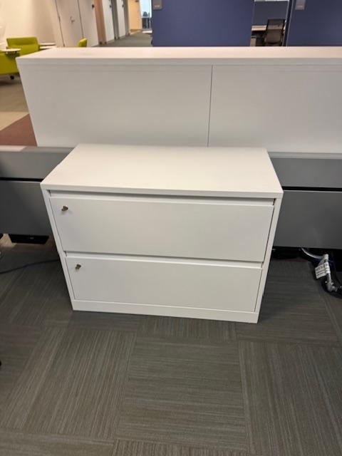 2 DRAWER METAL FILE