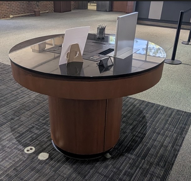Check Station (Standing Height Table)