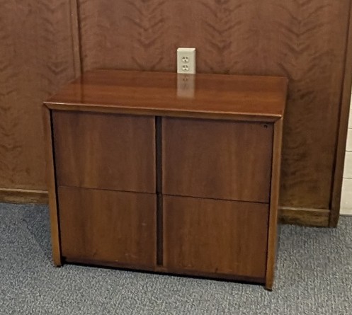 Wood File cabinet  