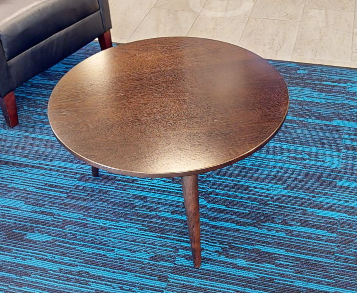 Round coffee table