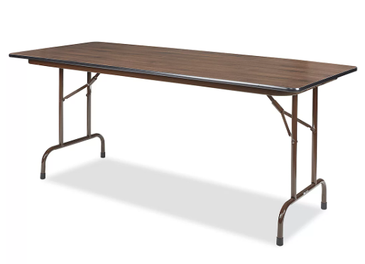 Folding table (representative photo)