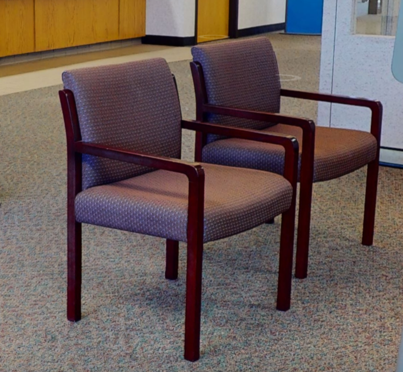 Coupon booth chair