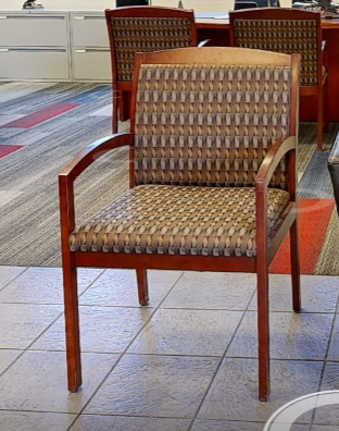 Wood guest chair