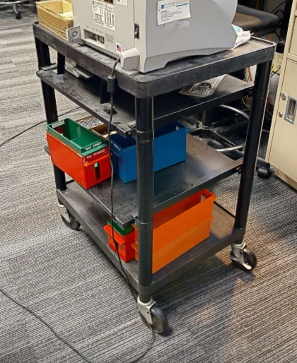 3 tier mobile cart